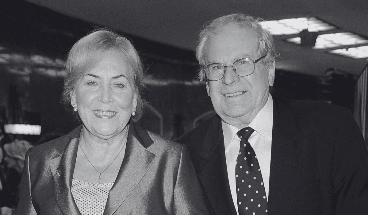 Wiesław Gołas z żoną