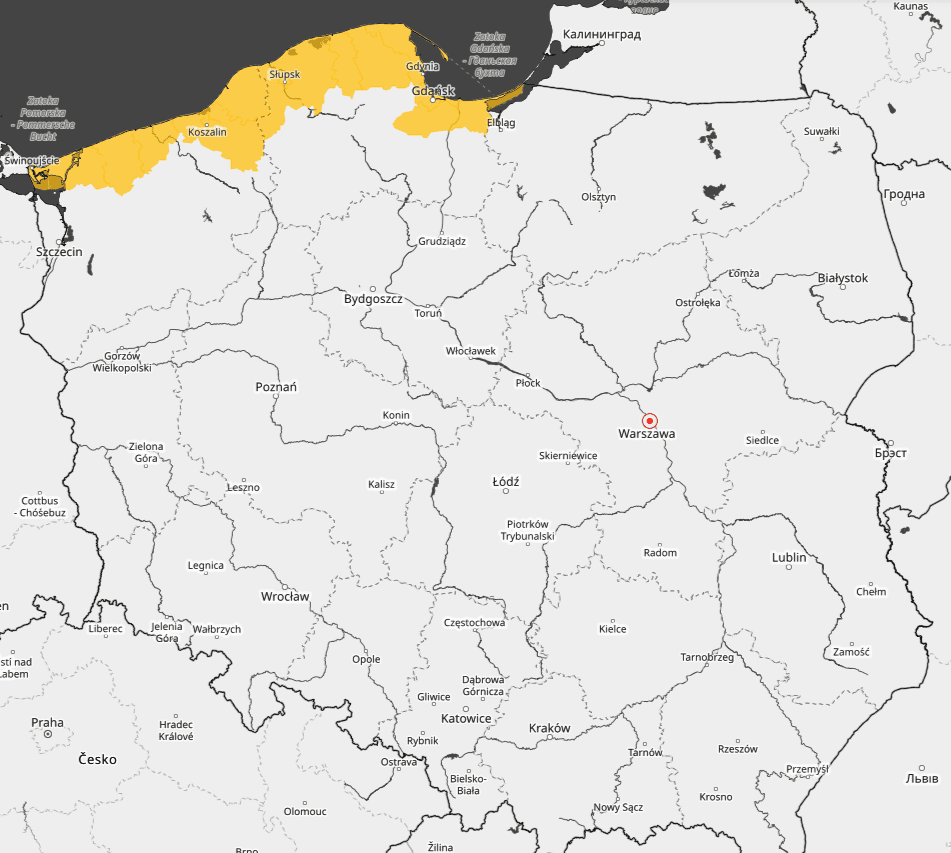 Prawie cała Polska na żółto, wydano trzy rodzaje alertów. Jest apel do mieszkańców