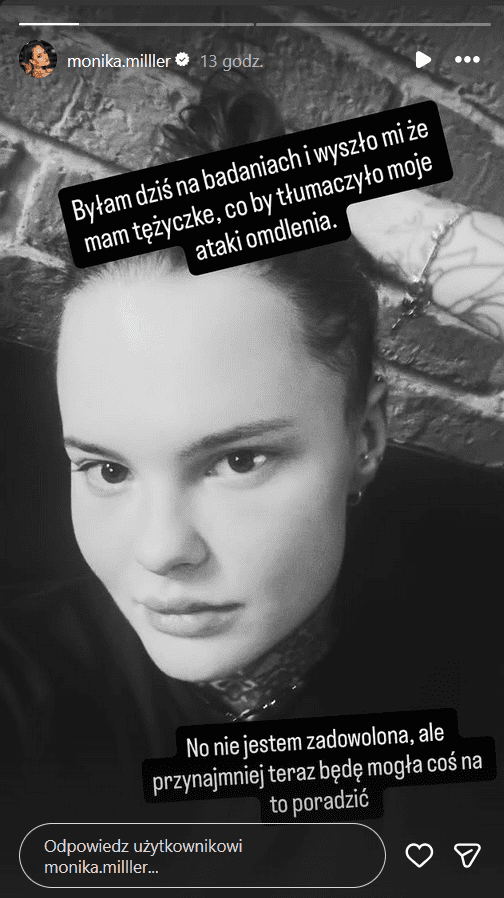 Monika Miller usłyszała diagnozę. To wyjaśnia nagłe omdlenia
