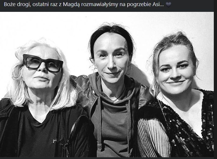 Ostatnia rozmowa na pogrzebie. Prywatne pożegnanie Renaty Przemyk z Magdą Umer