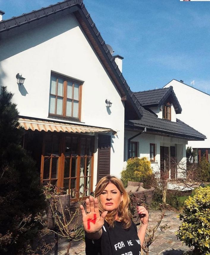 Tak mieszka Beata Kozidrak. Złote wnętrza ociekają luksusem