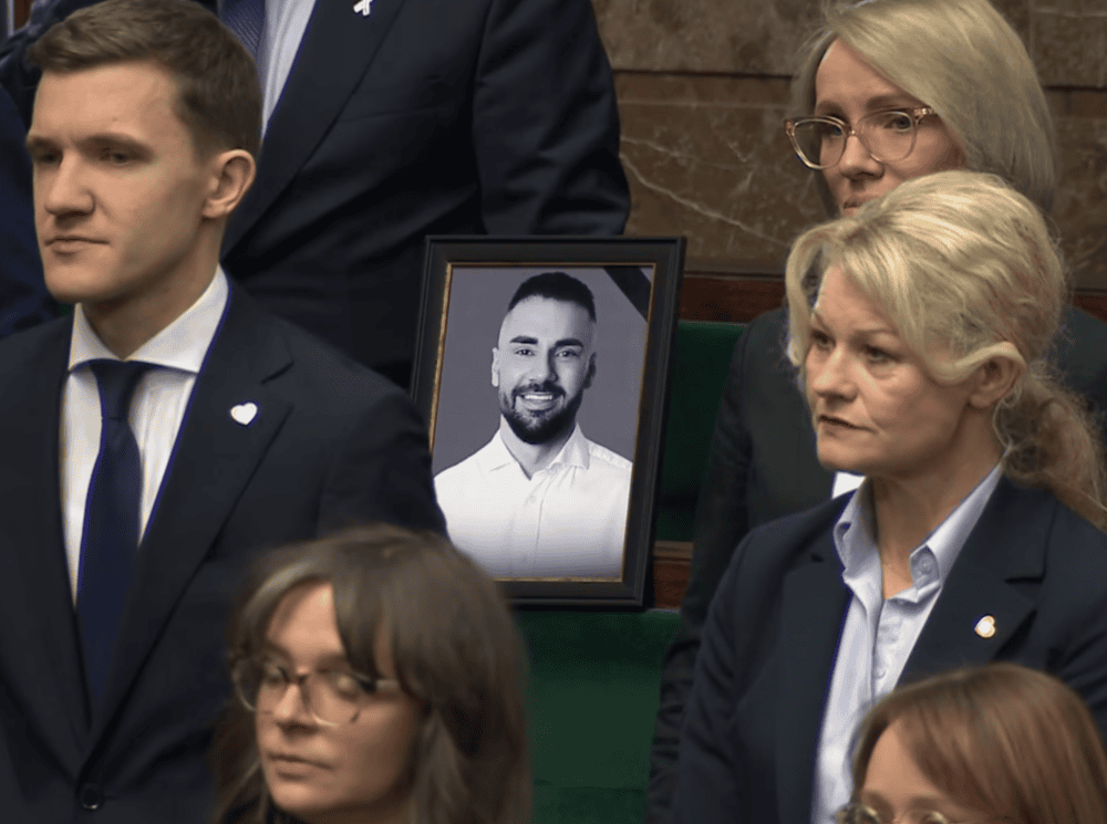 Sejm w wyjątkowy sposób uczcił pamięć Łukasza Litewki. Wzruszające sceny