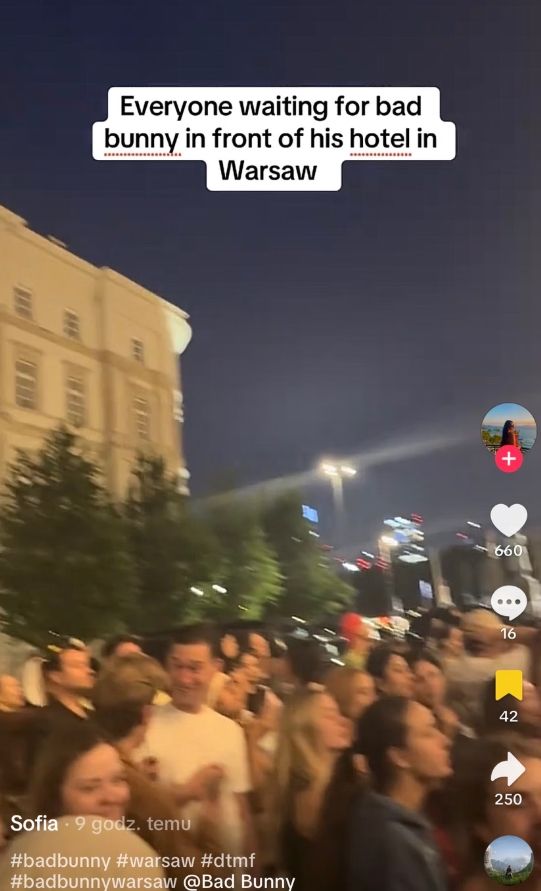 Światowa gwiazda w polskim hotelu. Fani w środku nocy zablokowali ulice. Krzyki było słychać w całym mieście