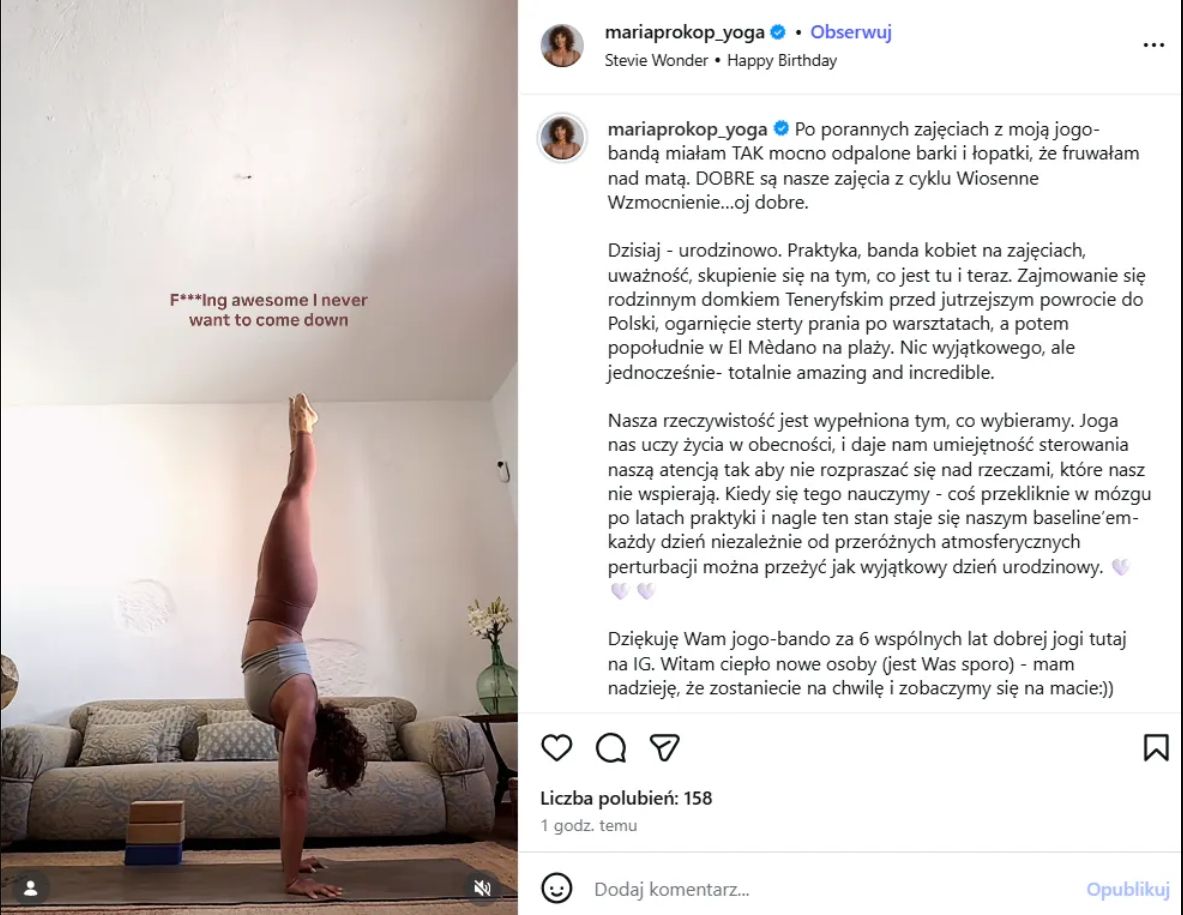 Żona Prokopa ogłosiła w sieci. Tak szybko? Po rozstaniu kolejne wieści