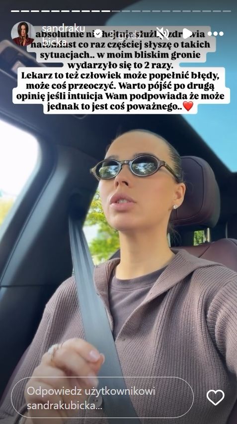 Sandra Kubicka pilnie apeluje, nie mogła dłużej czekać. "Są złe diagnozy"