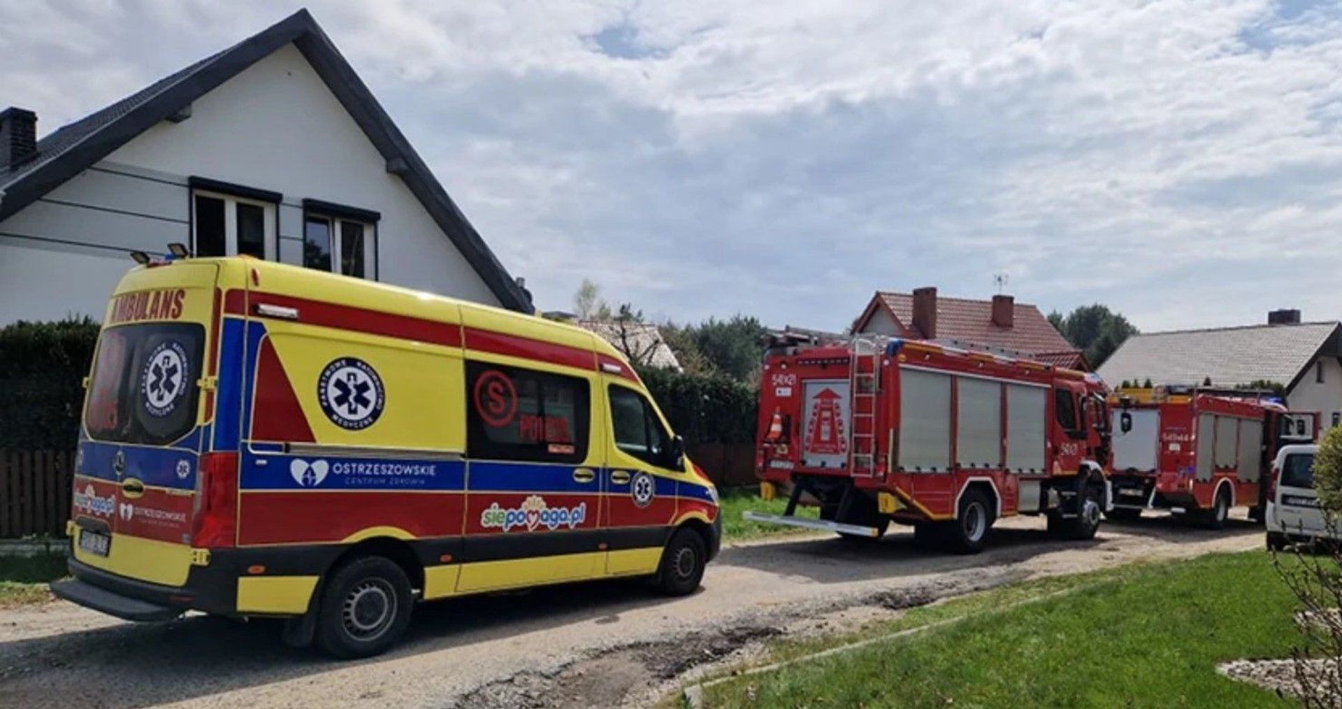 Ambulans, straż pożarna