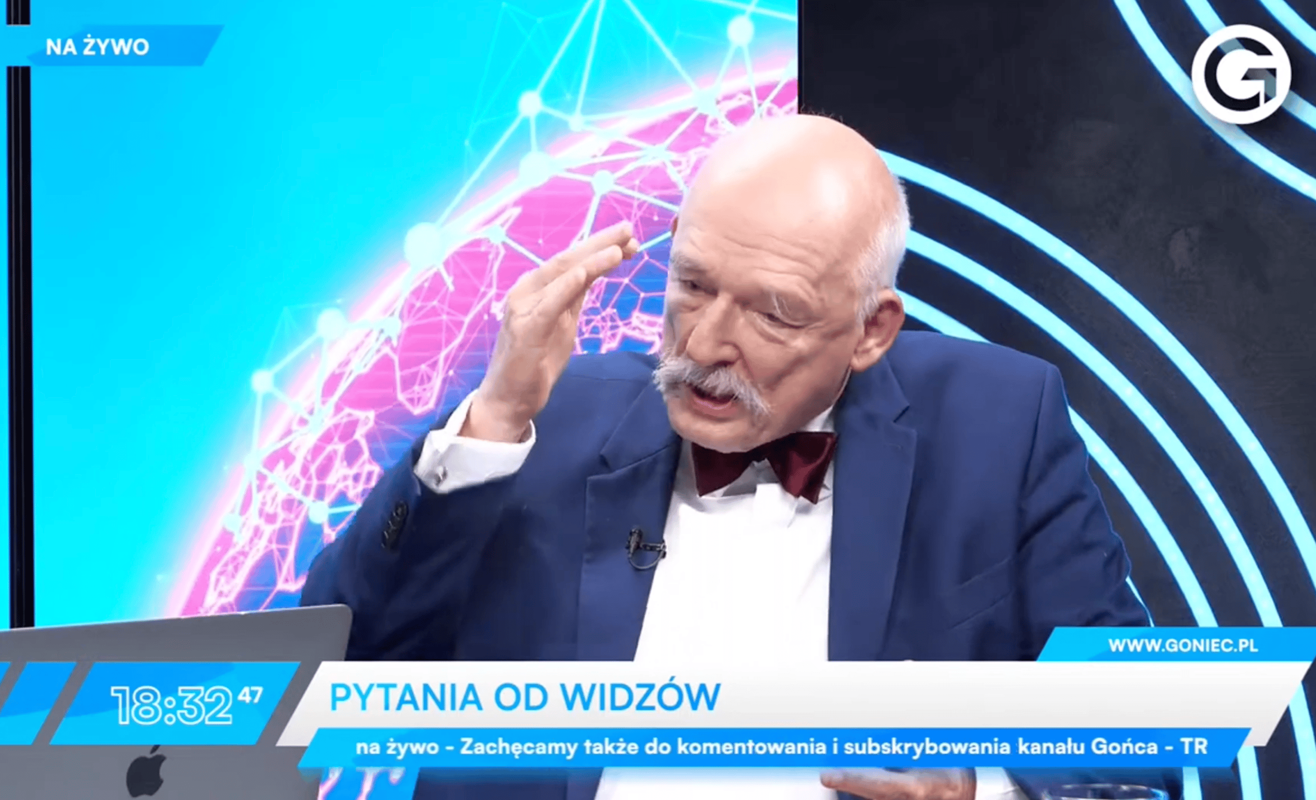 Fragment debaty Goniec.pl, Janusz Korwin-Mikke