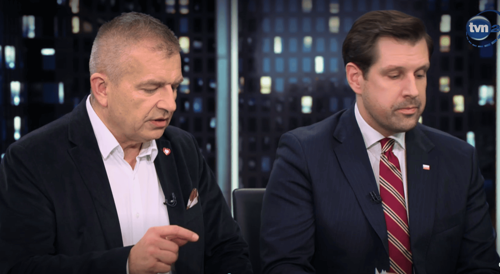 Potężna awantura w TVN24. Takich scen w "Kropce nad i" już dawno nie było