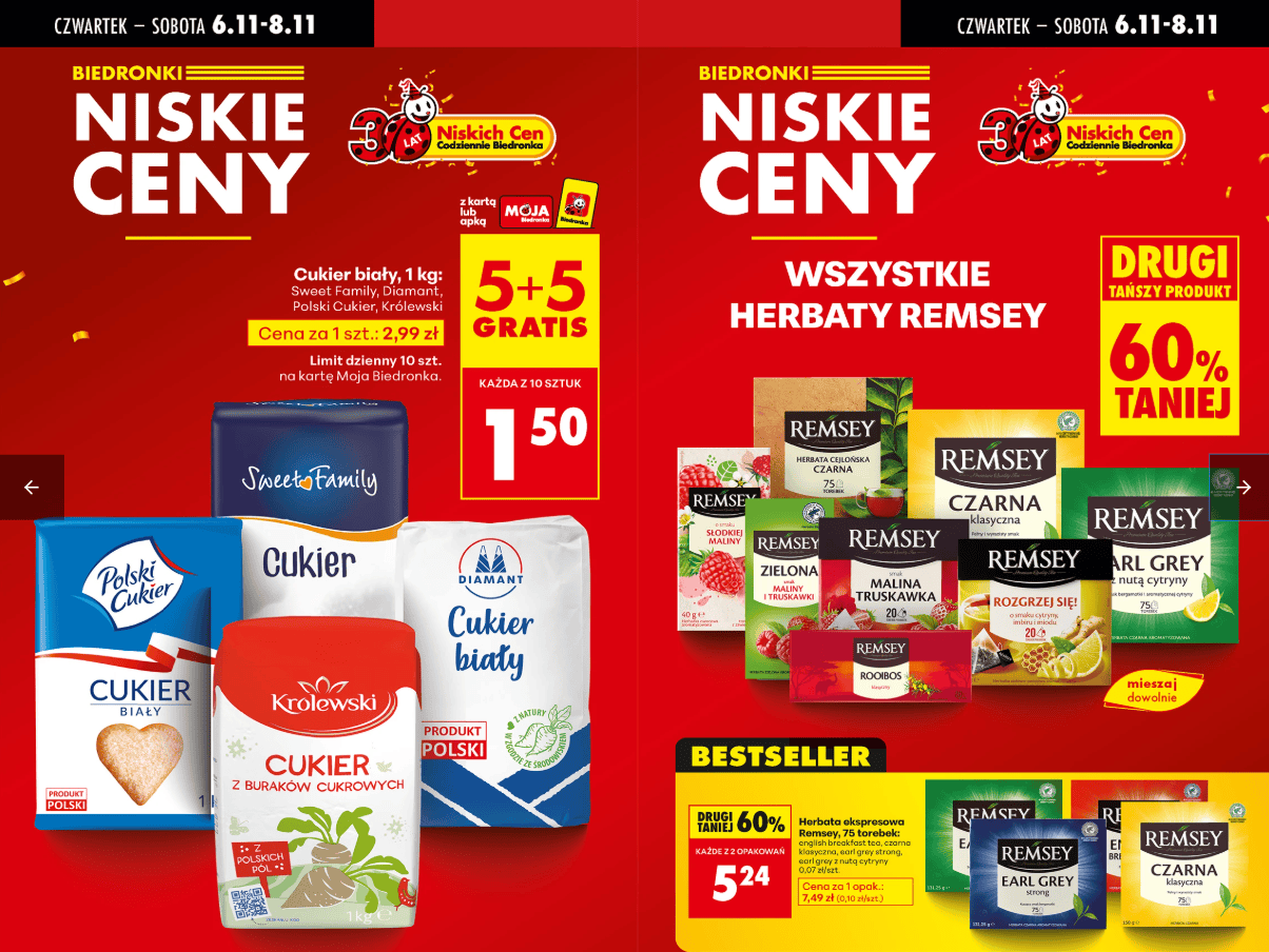 W Biedronce powariowali, klienci popędzą do sklepów. "5+5 gratis", ale obowiązują limity