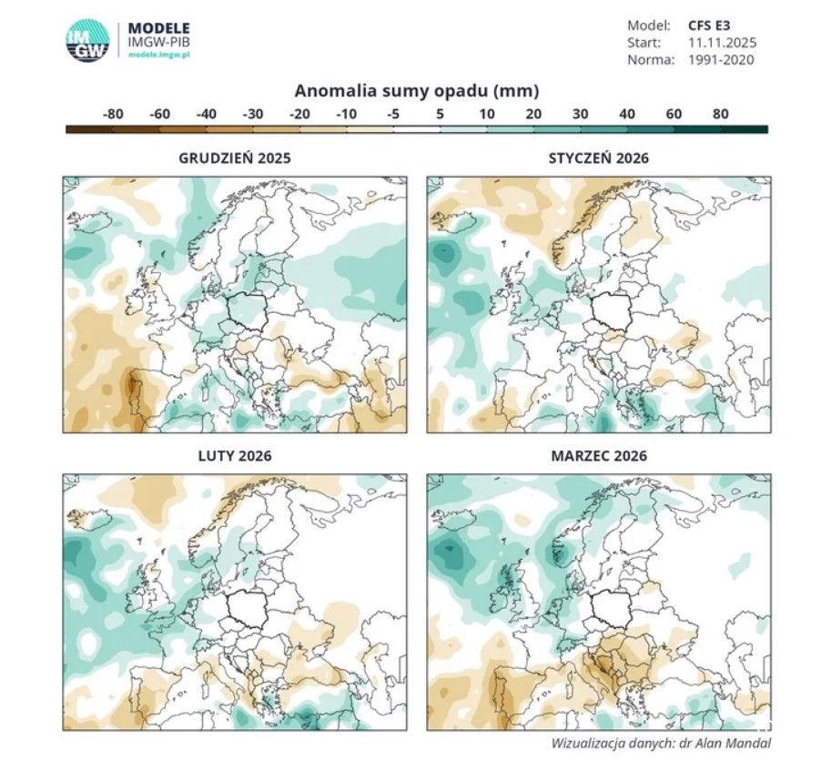 Pogoda na Boże Narodzenie 2025. Wiadomo, czy będą białe święta