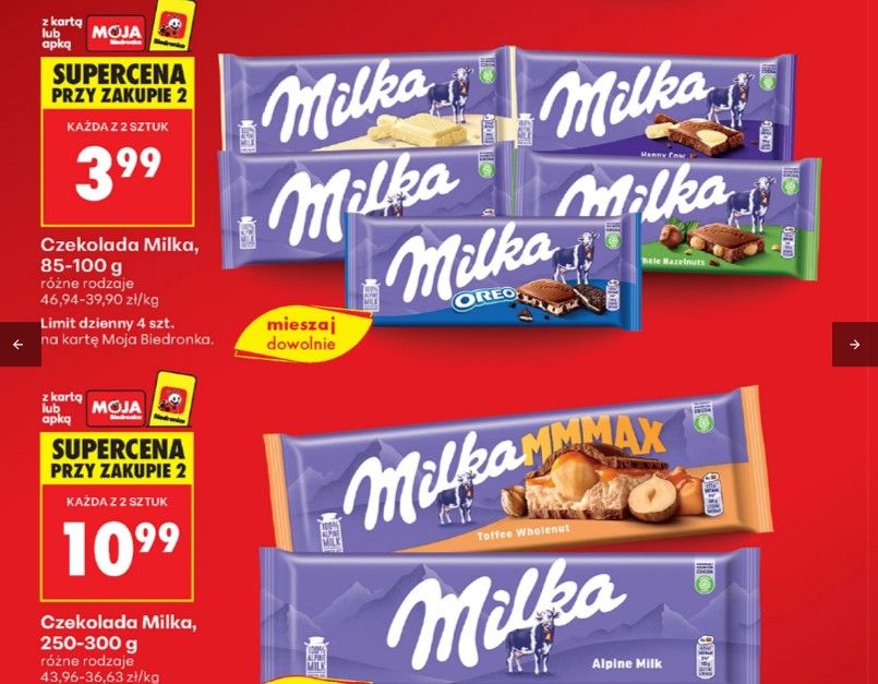 Same hity na Black Week w Biedronce. "1+1 gratis" i gigantyczne obniżki, ale czas jest ograniczony