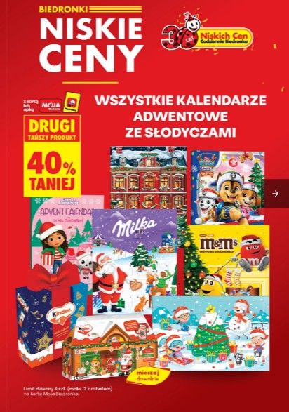 Same hity na Black Week w Biedronce. "1+1 gratis" i gigantyczne obniżki, ale czas jest ograniczony