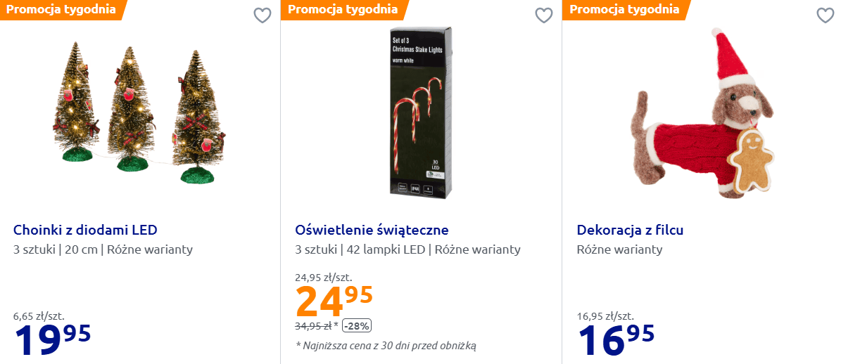 W Action zacznie się już w środę. Mnóstwo świątecznych hitów za grosze, klienci się obłowią