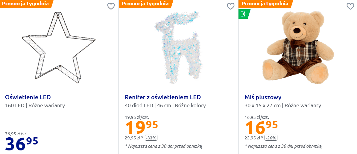 W Action zacznie się już w środę. Mnóstwo świątecznych hitów za grosze, klienci się obłowią