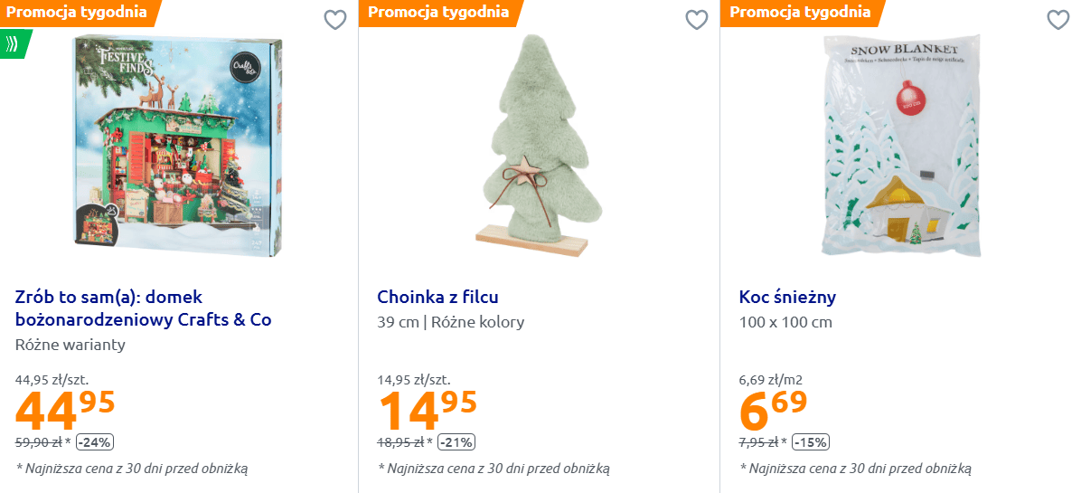 W Action zacznie się już w środę. Mnóstwo świątecznych hitów za grosze, klienci się obłowią