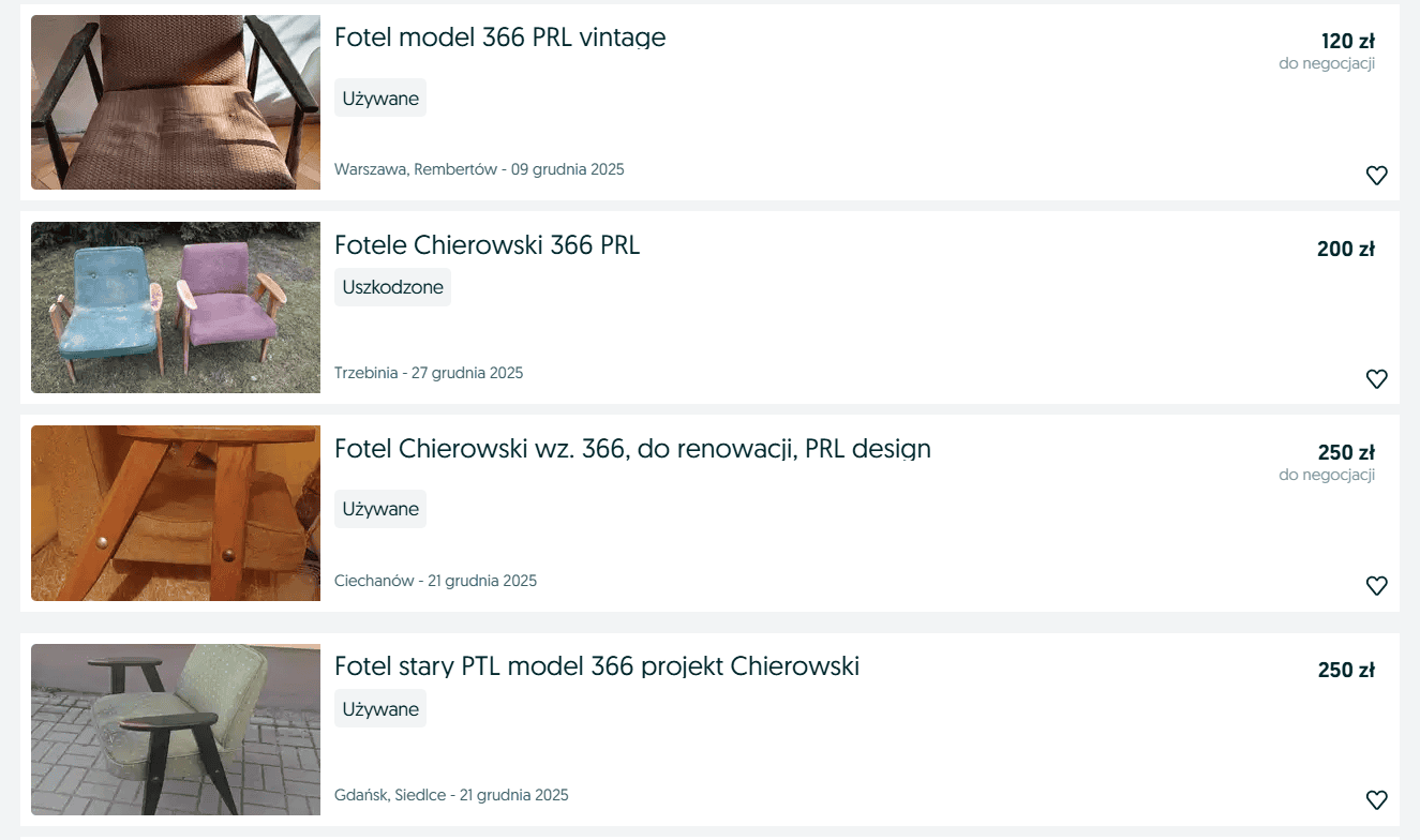 Ten mebel w PRL-u był w prawie każdym domu. Dziś na aukcjach osiąga zawrotne ceny