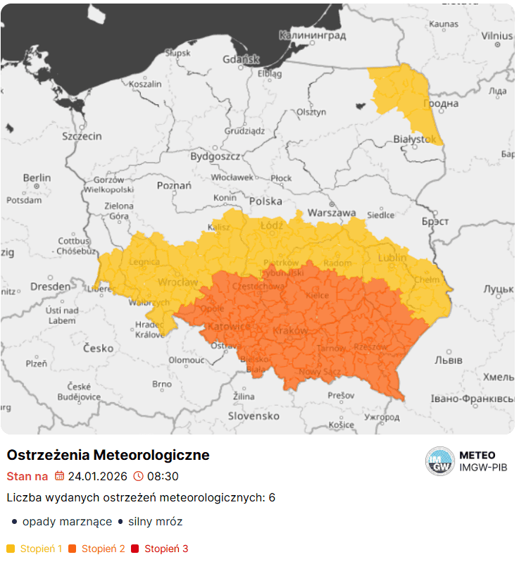 Lodowy deszcz uderzy w Polskę. Mocny atak ekstremalnej pogody