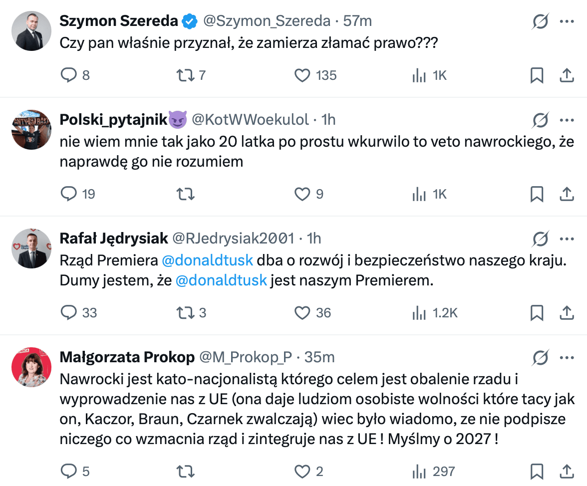 Weto ws. SAFE wywołało polityczną burzę. Ekspert: Polacy mogą odczuć to w portfelach