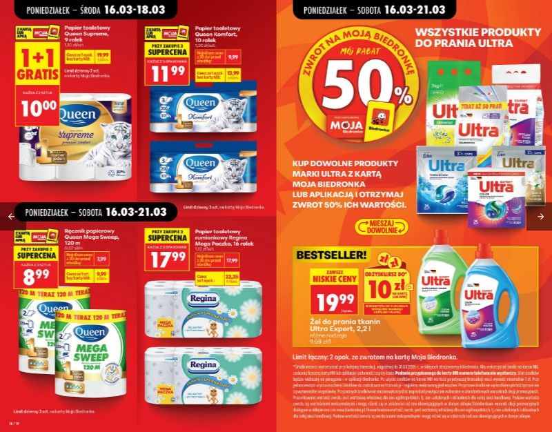 W Biedronce powariowali. Nie wszyscy klienci wiedzą, że rozdają za darmo. Zostały 3 dni