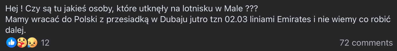 Polscy turyści utknęli w turystycznym raju. Nie mają jak wrócić do domu