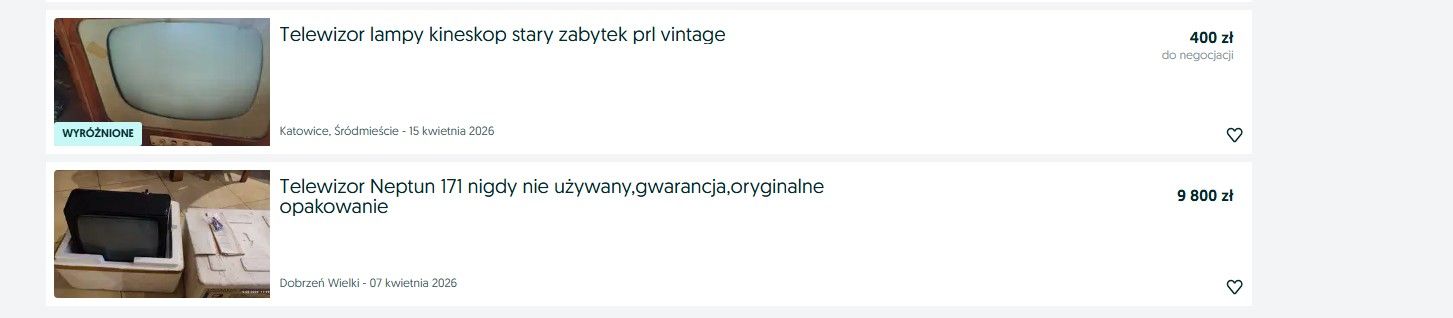 W PRL-u były w każdym polskim domu od Tatr po Bałtyk. Za te stare sprzęty płacą dziś fortunę