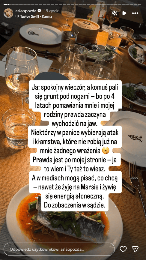 Joanna Opozda ostatecznie rozlicza Antka Królikowskiego. Nie brała jeńców