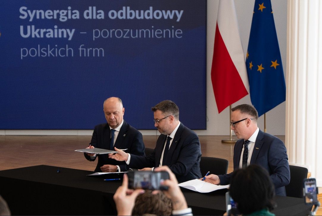 Polski biznes zaangażowany w odbudowę Ukrainy. Już wiadomo, na czym skupi się Polska