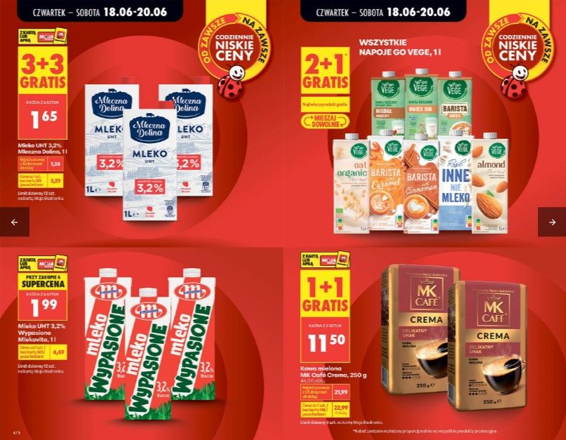 Rzucą to do Biedronki od czwartku. "1+1 gratis" dla wszystkich i przecena z 75,99 zł na 7 zł
