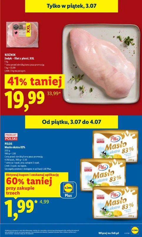 Od czwartku w Lidlu same okazje. Mięso i masło o wiele taniej
