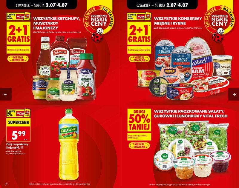 Hitowe okazje w Biedronce. Produkty idealne na grilla tańsze o nawet 70 procent