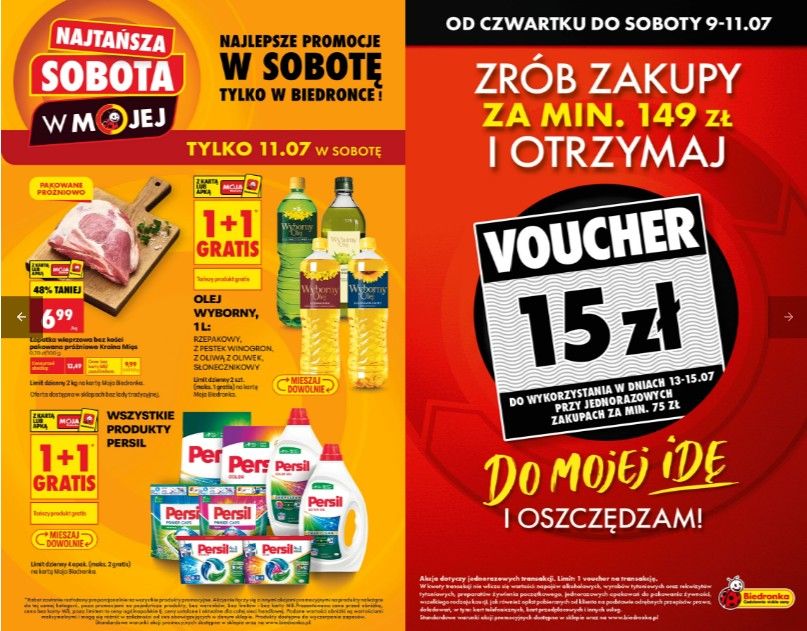 Biedronka ma coś specjalnego. Tylko w sobotę 11 lipca obniżki do 69 procent