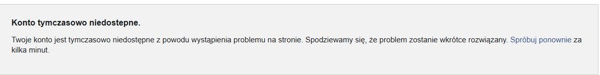 Wielka awaria Facebooka. Nie działały logowania do konta i Messengera