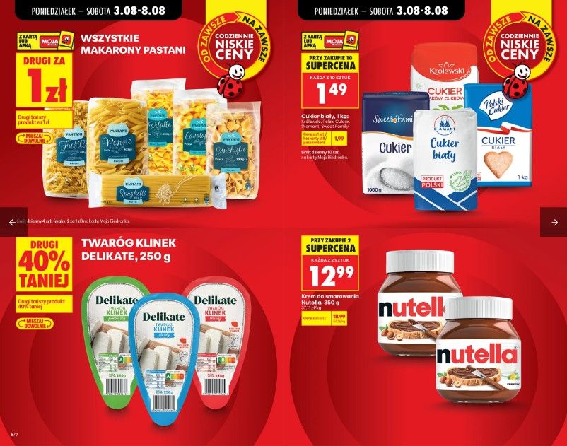 Tylko dziś Biedronka wyprzedaje za 0,99 zł. Pokazali to w specjalnej gazetce