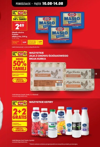 Nowe promocje w Biedronce. Masło 2,49 zł za sztukę, na promocji hity na grilla i oferty 1+1