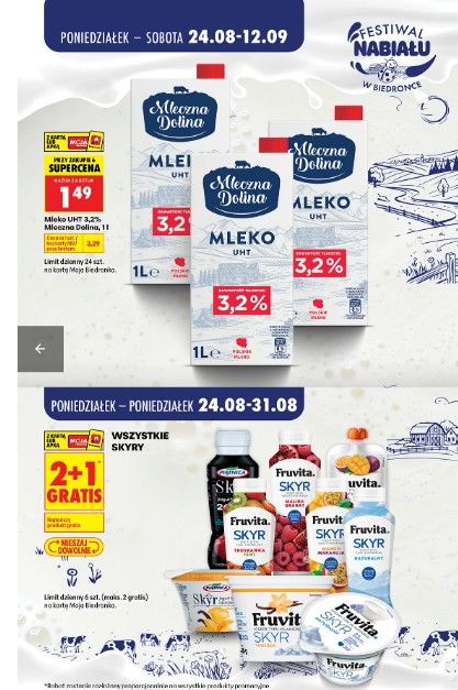 Biedronka odpala mocną promocję. 2+2 i 3+1 gratis. Można brać, ile się udźwignie