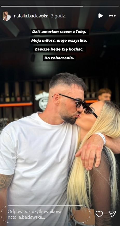 Partnerka żegna Łukasza Litewkę. Oto co napisała