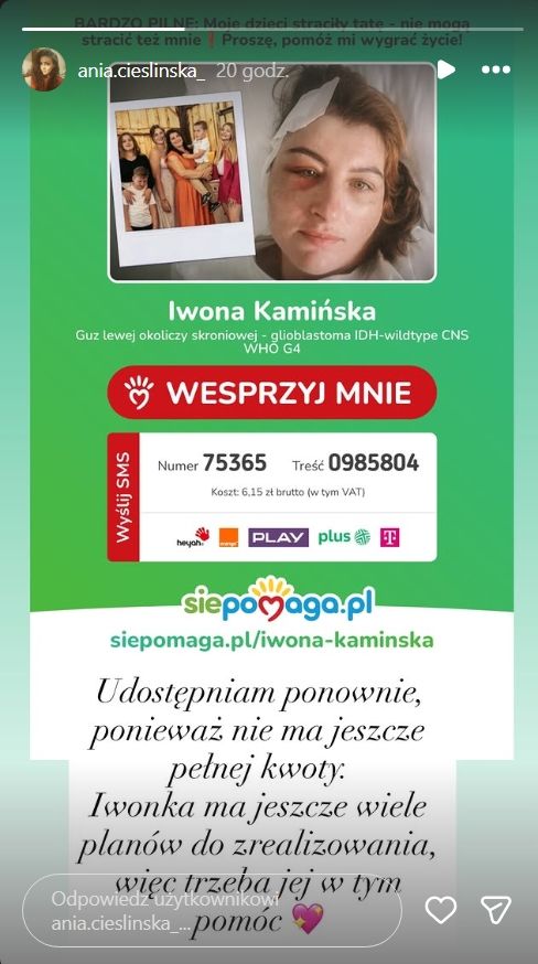Pilny apel gwiazdy „Rolnika”. Ania prosi ludzi o pomoc