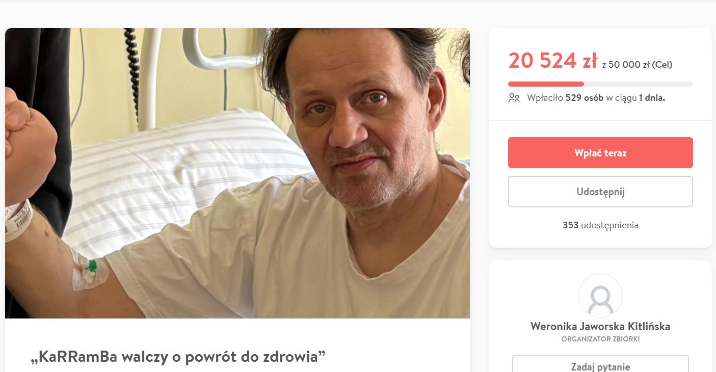 Kultowy polski muzyk miał drugi udar. Nie jest w stanie samodzielnie funkcjonować, błaga o pomoc