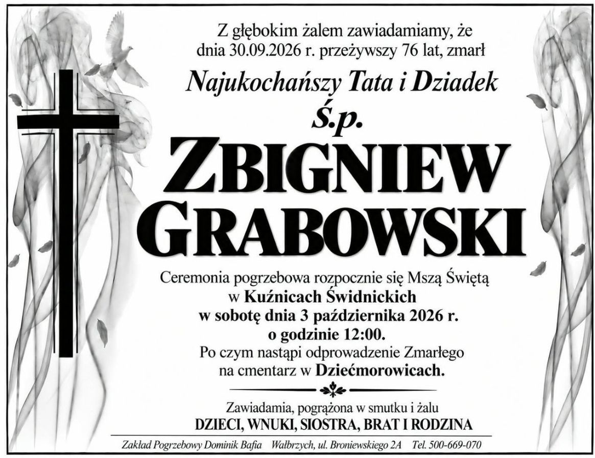 Nie żyje Zbigniew Grabowski. Tragiczne informacje obiegły Polskę