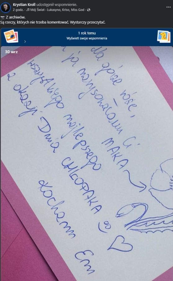 Mąż Emilii Koprowskiej pokazał wiadomość, jaką dostał od żony. Tego nikt się nie spodziewał