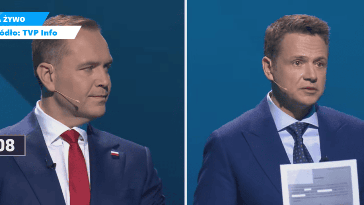 Karol Nawrocki i Rafał Trzaskowski