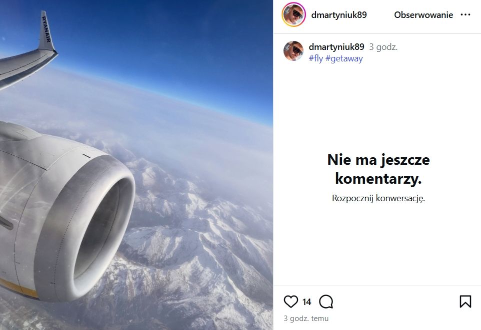 Najpierw oskarżył rodzinę o pobicie, a teraz to. Daniel Martyniuk wyjechał z Polski