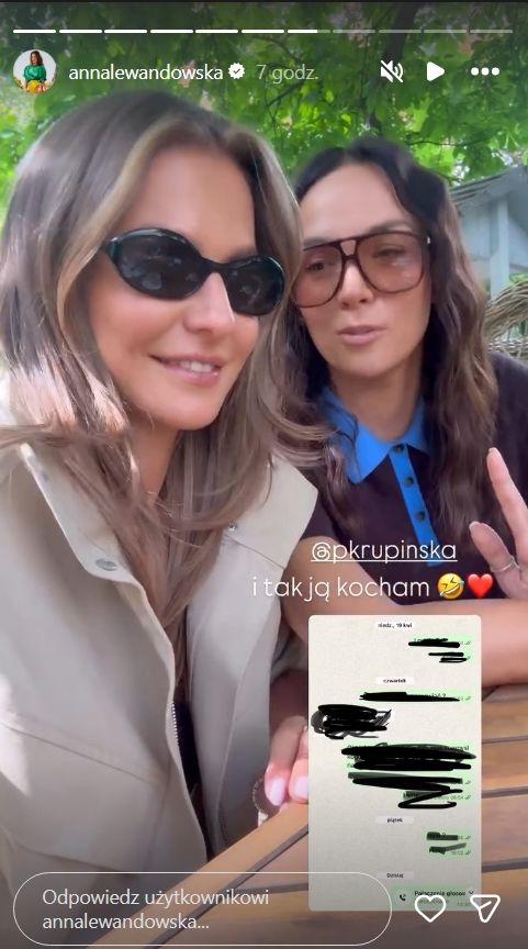 Lewandowska wygadała nt. Krupińskiej. Fani nie mieli pojęcia. To nie jest miłe