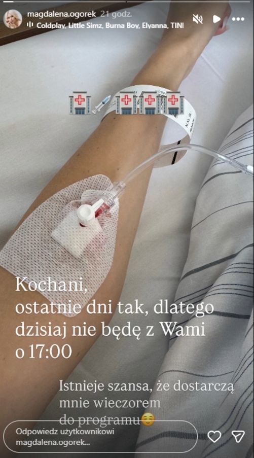 "Tak źle jeszcze nie było". Magdalena Ogórek wydała oświadczenie ws. problemów zdrowotnych
