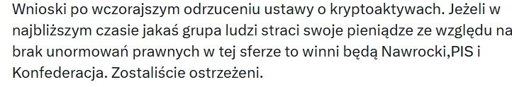 Włodzimierz Czarzasty apeluje o ostrożność. Ostrzega przed możliwymi stratami finansowymi jeszcze w tym roku