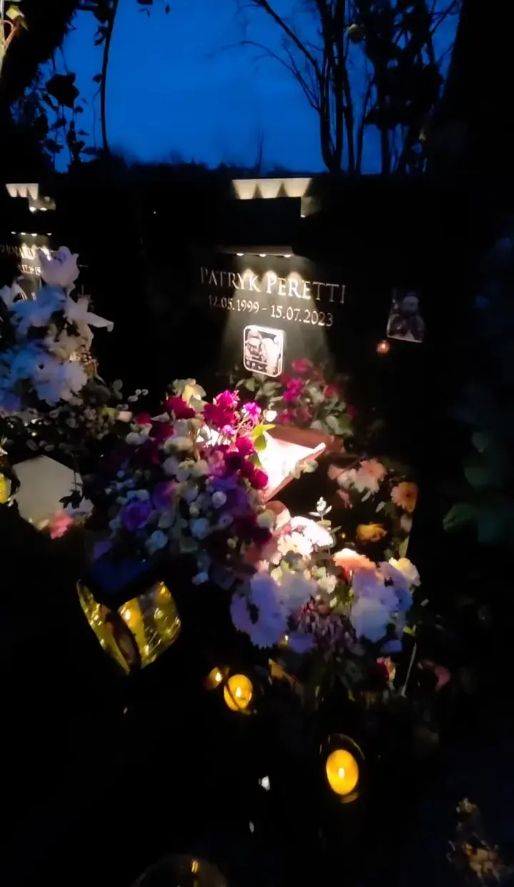 Grób Patryka Peretti został zdewastowany. Obrzydliwe, co zrobił sprawca