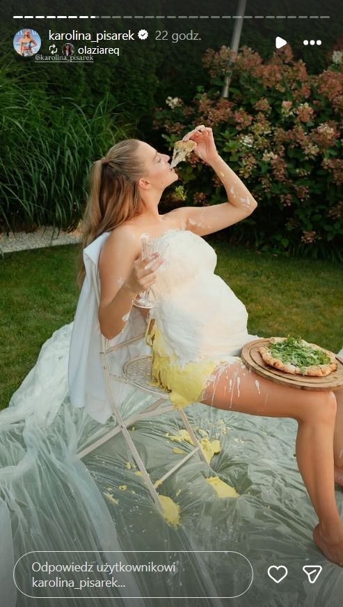 Żadna gwiazda nie zrobiła czegoś takiego z ciążowym brzuchem! Baby shower Karoliny Pisarek to inny wymiar luksusu