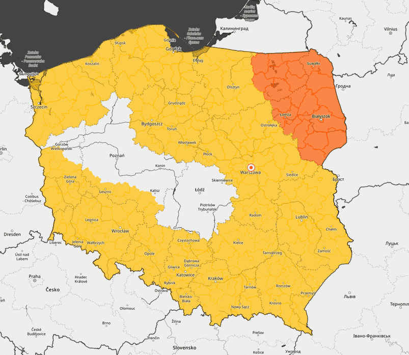 Lodowy paraliż i alerty drugiego stopnia. IMGW ostrzega przed niebezpieczną gołoledzią