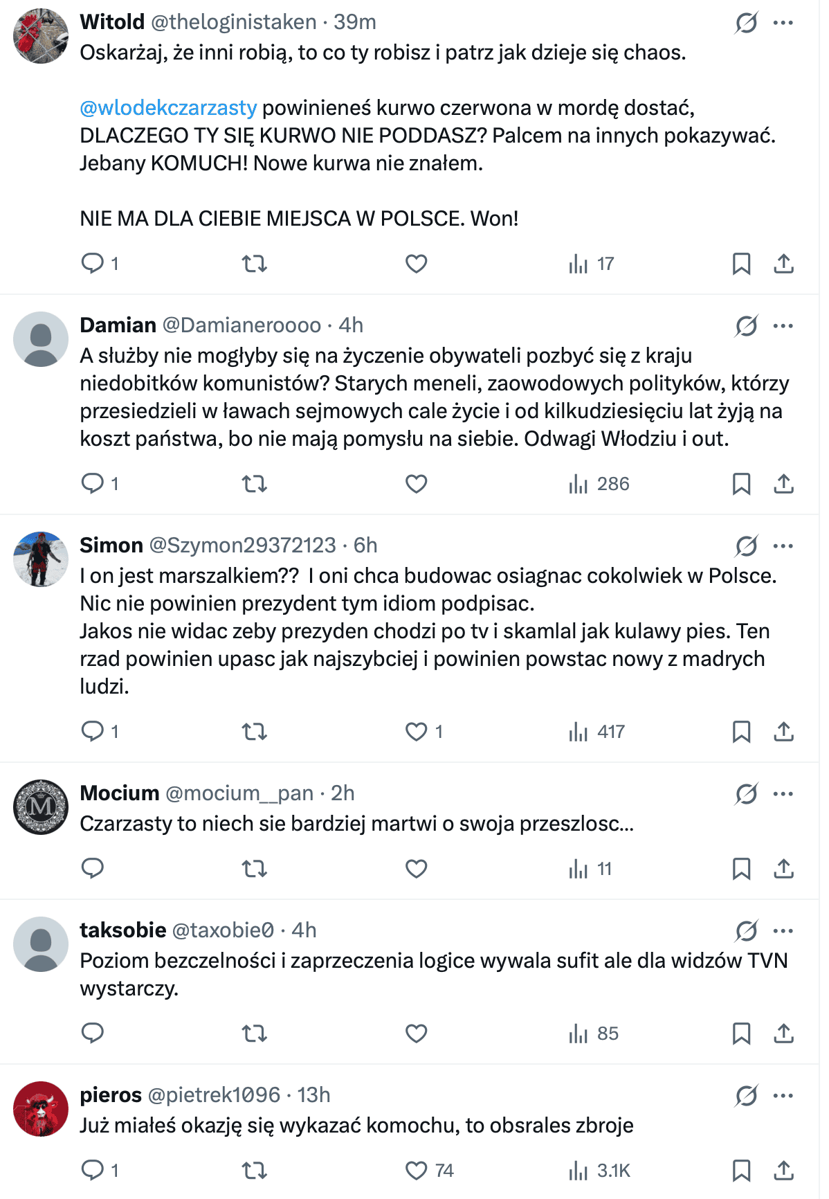 Mocne słowa Czarzastego do Nawrockiego. „Niech pan zaprosi do siebie służby”