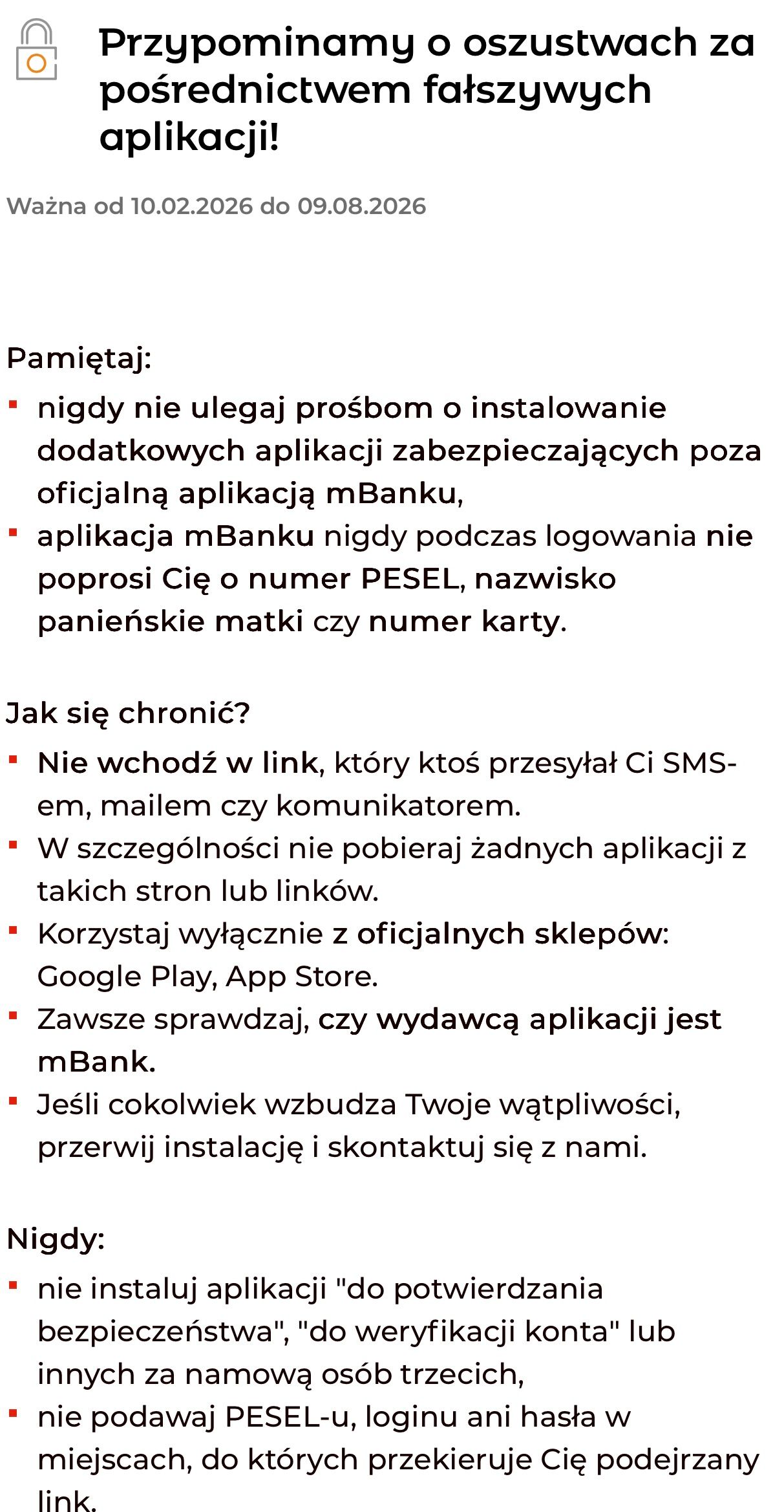 Bank wydał pilne ostrzeżenie. Chodzi o Twoje pieniądze i dostęp do konta
